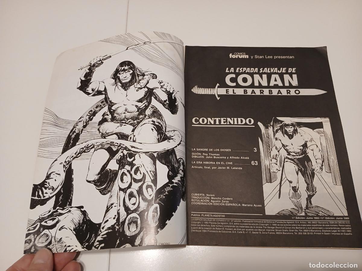 C&oacute;mics: LA ESPADA SALVAJE DE CONAN -SEGUNDA EDICI&Oacute;N- N&Uacute;MERO 3 - Foto 3