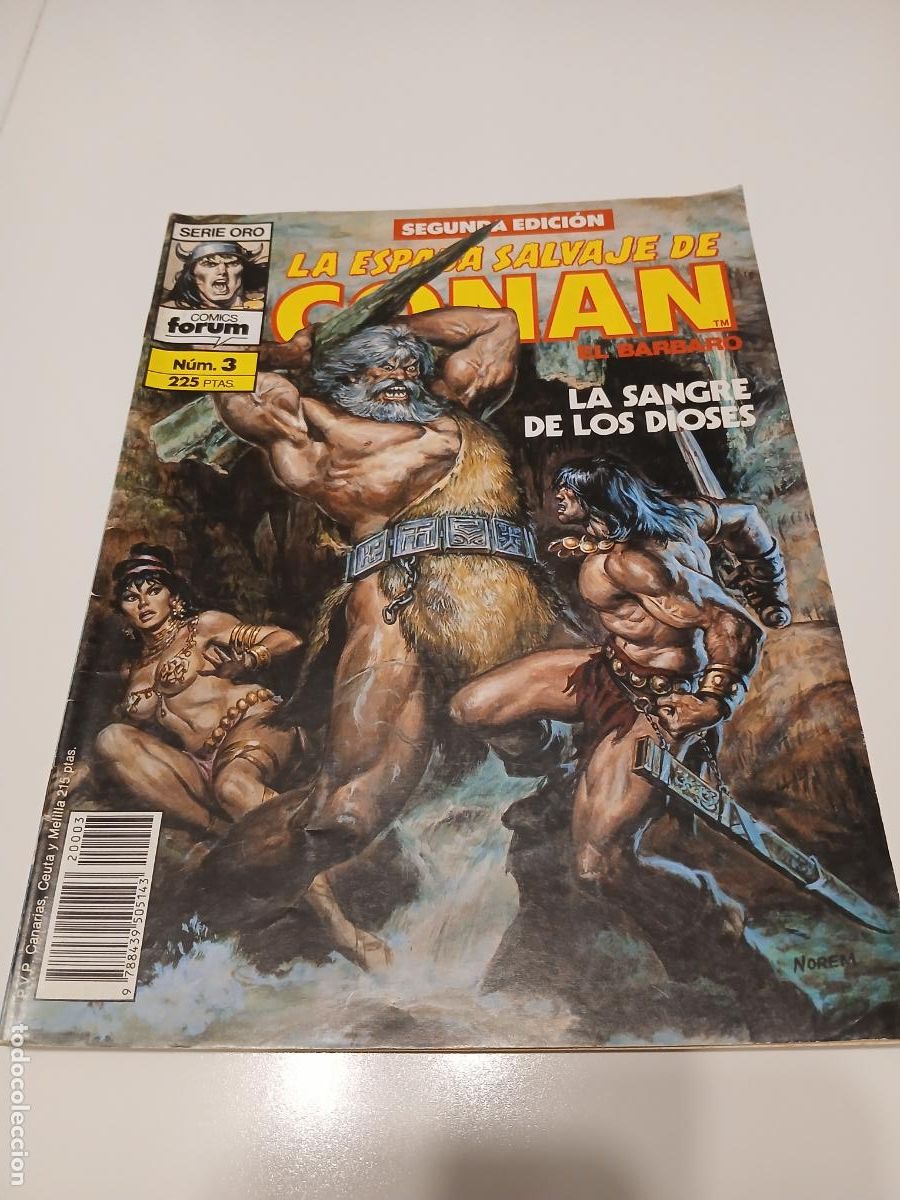 C&oacute;mics: LA ESPADA SALVAJE DE CONAN -SEGUNDA EDICI&Oacute;N- N&Uacute;MERO 3 - Foto 1