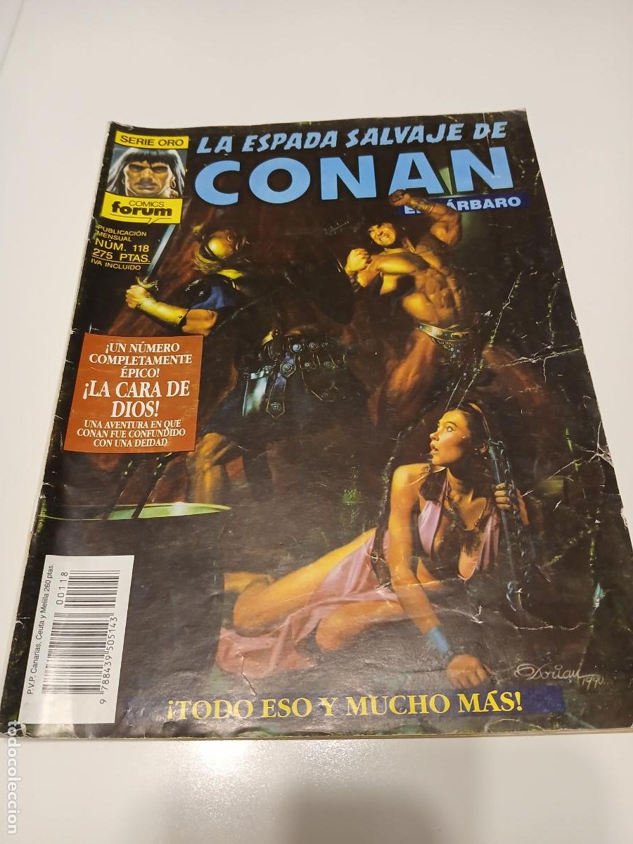 C&oacute;mics: LA ESPADA SALVAJE DE CONAN -N&Uacute;MERO 118- - Foto 1