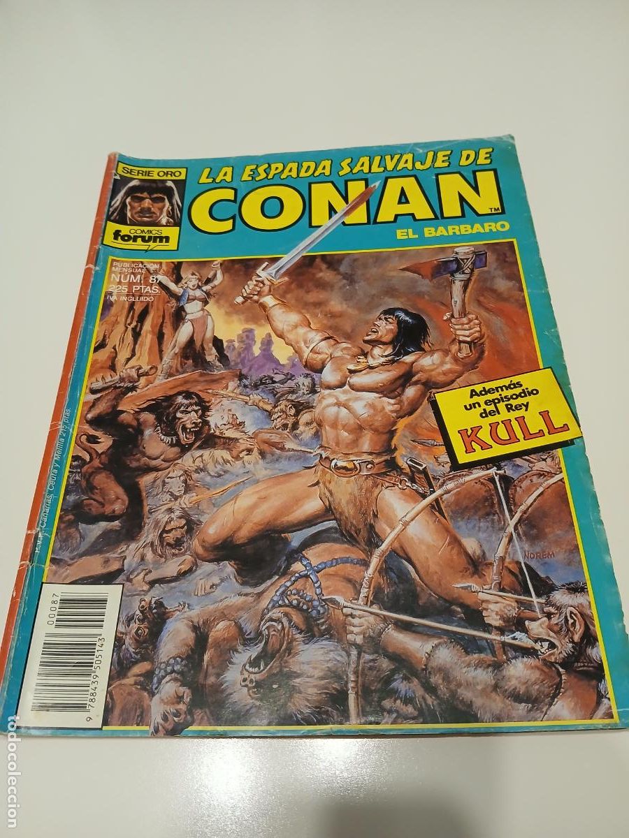 C&oacute;mics: LA ESPADA SALVAJE DE CONAN -N&Uacute;MERO 87- - Foto 1