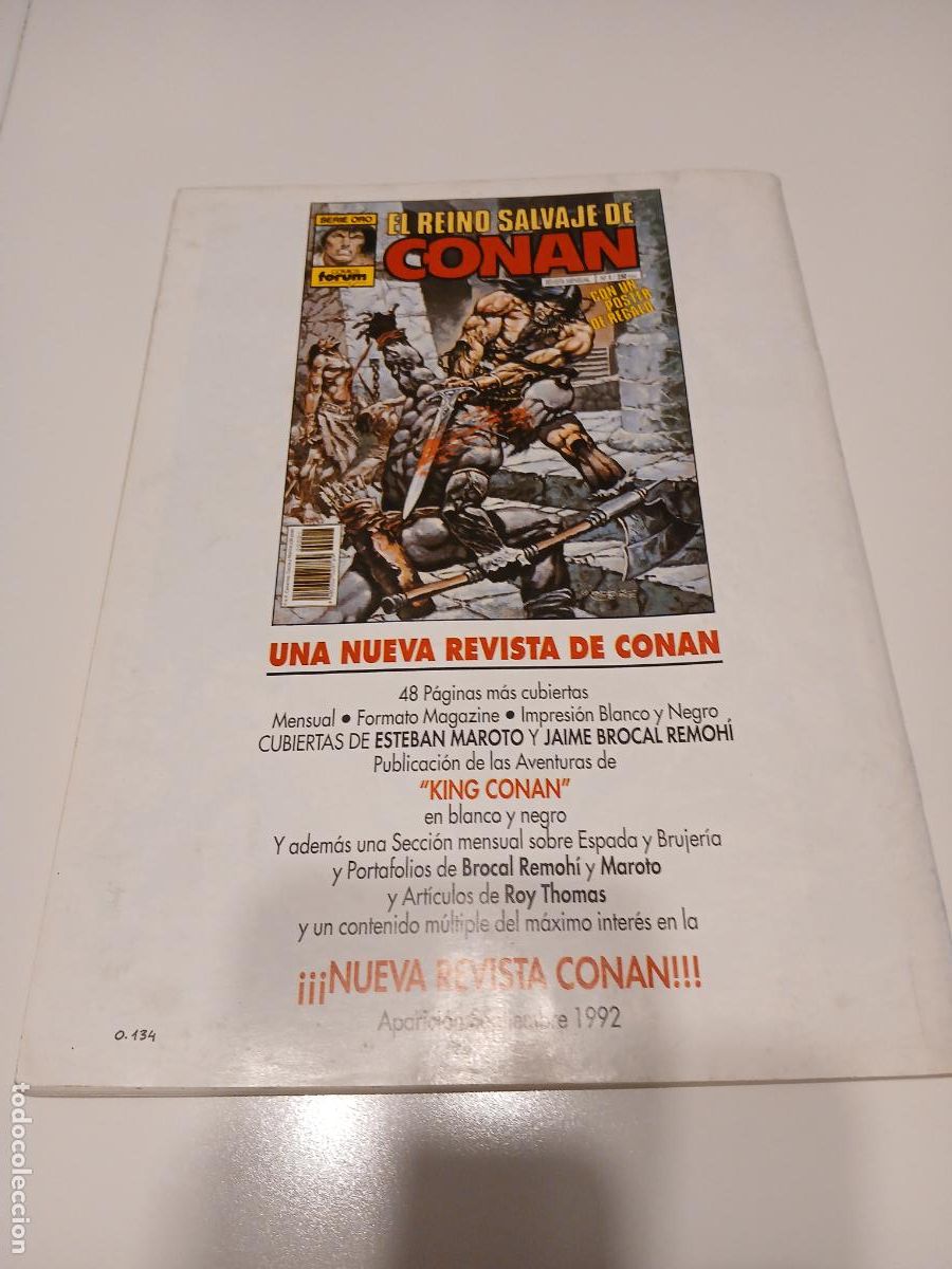 C&oacute;mics: LA ESPADA SALVAJE DE CONAN -N&Uacute;MERO 127- - Foto 2