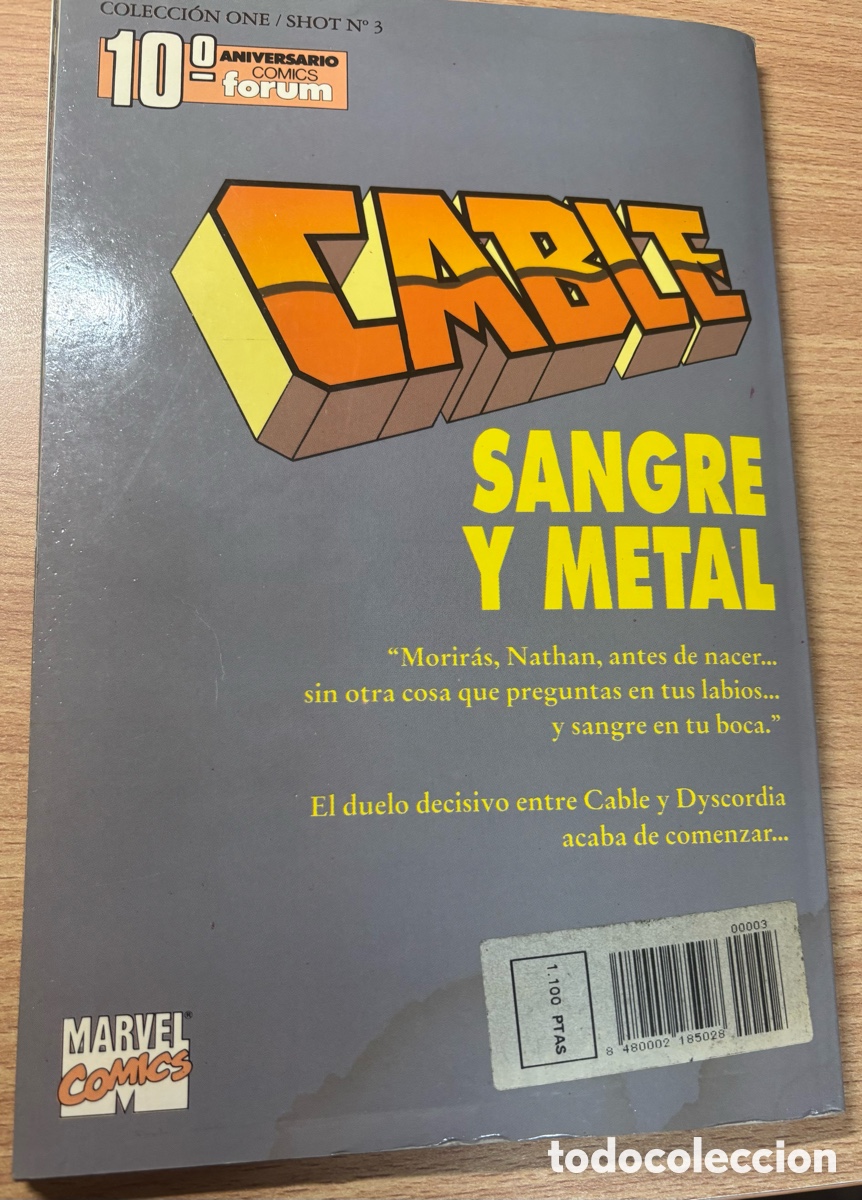 C&oacute;mics: C&oacute;mic Cable: Sangre y Metal - Foto 2