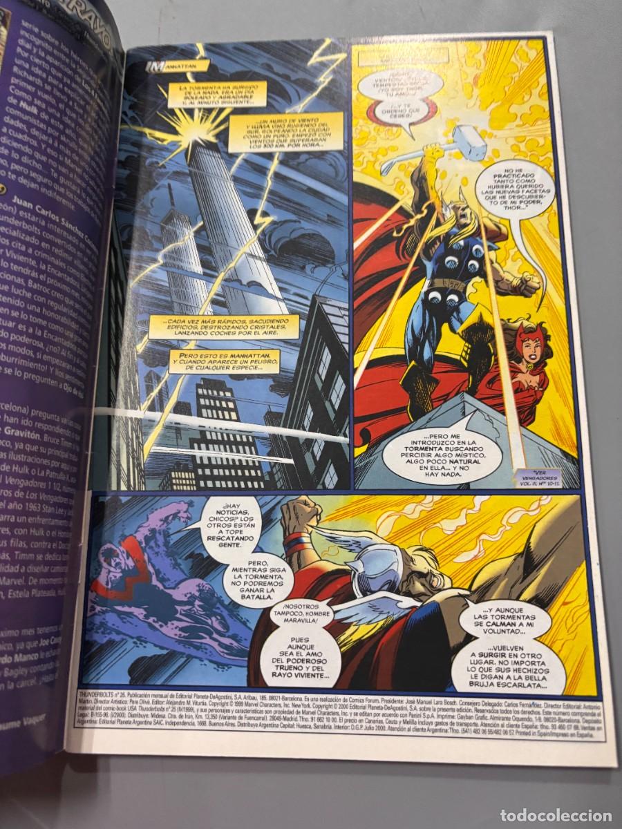 C&oacute;mics: THUNDERBOLTS. N&ordm; 25.- EL MUNDO. MARVEL COMICS. FORUM. - Foto 2