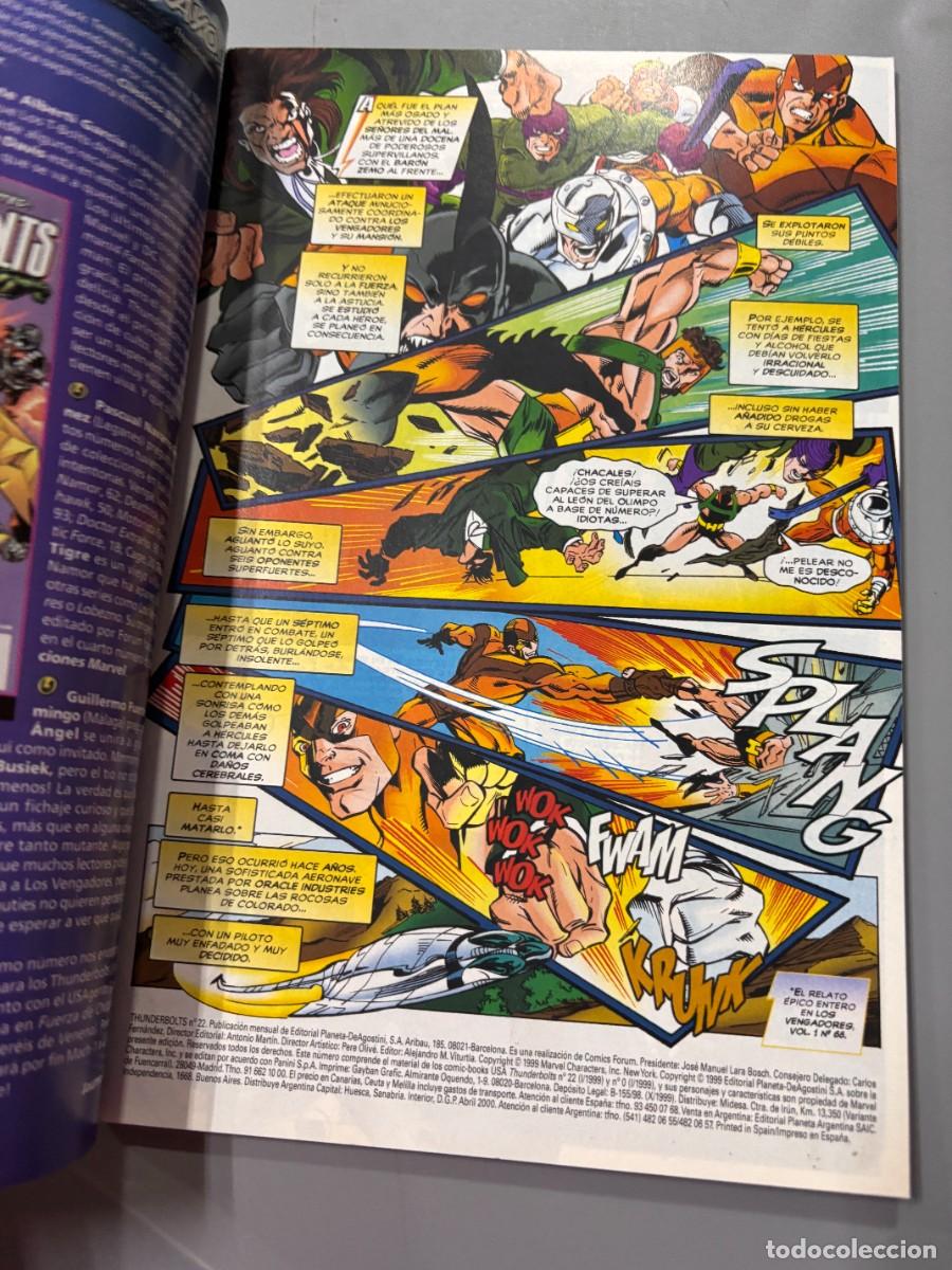 C&oacute;mics: THUNDERBOLTS. N&ordm; 22.- DECISIONES PARTE 3: TOMAR PARTIDO. MARVEL COMICS. FORUM. - Foto 2