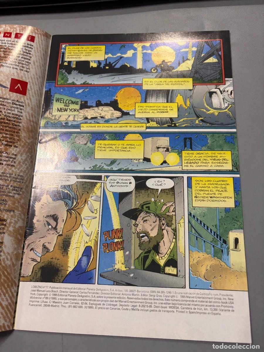 C&oacute;mics: LOBEZNO. X-MEN. N&ordm; 77.- LAS M&Aacute;SCARA DE OGUN. MARVEL COMICS. FORUM. - Foto 2