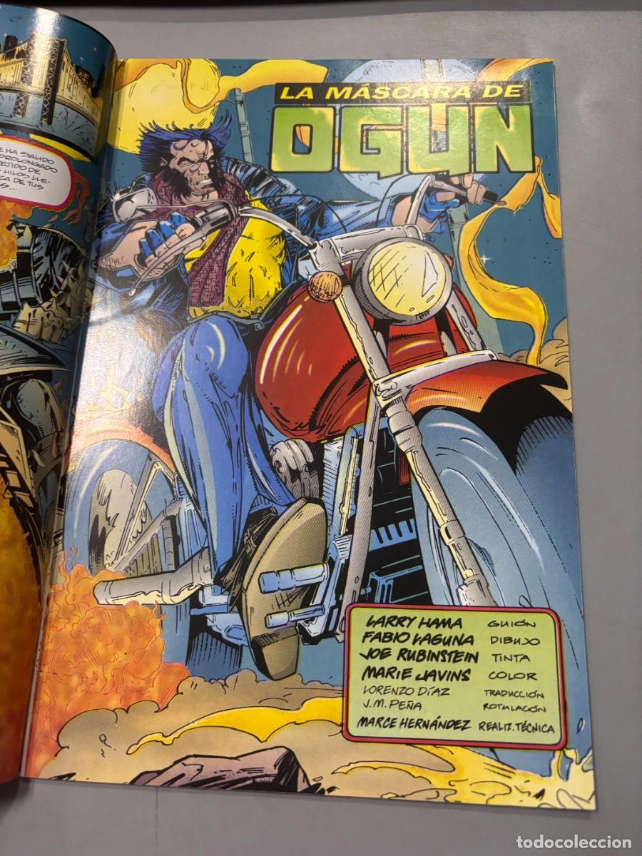 C&oacute;mics: LOBEZNO. X-MEN. N&ordm; 77.- LAS M&Aacute;SCARA DE OGUN. MARVEL COMICS. FORUM. - Foto 3