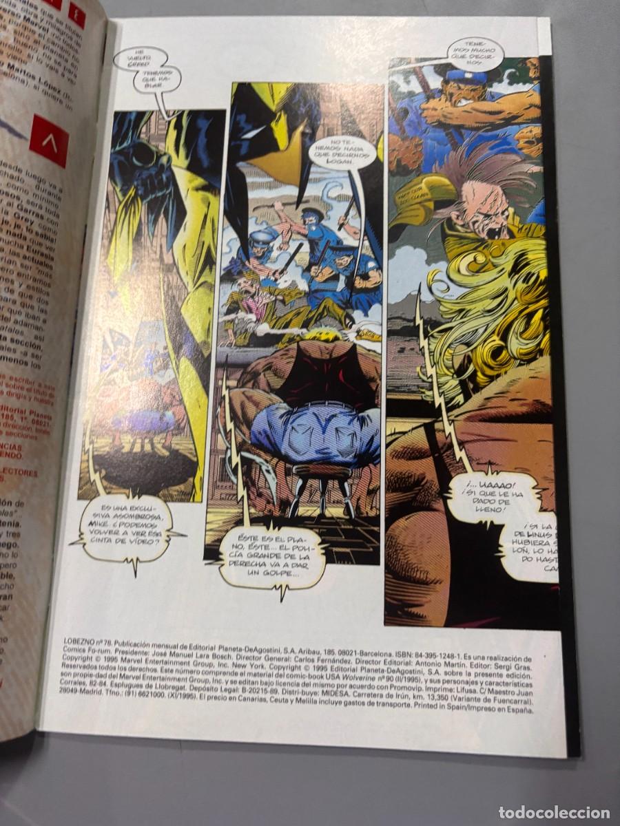 C&oacute;mics: LOBEZNO. X-MEN. N&ordm; 78.- EL JU. MARVEL COMICS. FORUM. - Foto 2