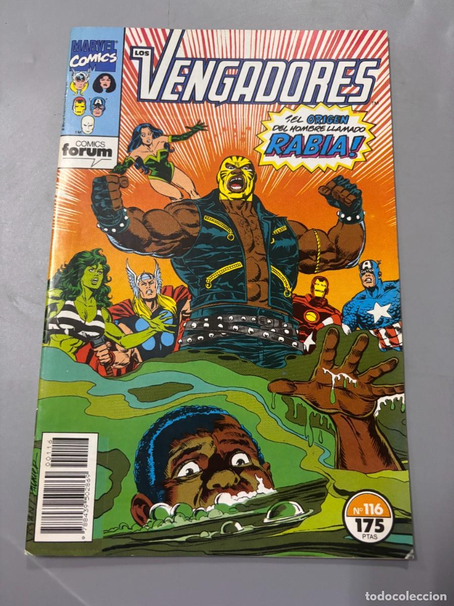 C&oacute;mics: LOS VENGADORES. N&ordm; 116.- &iexcl;SIN PODERES!. COMICS FORUM. - Foto 1