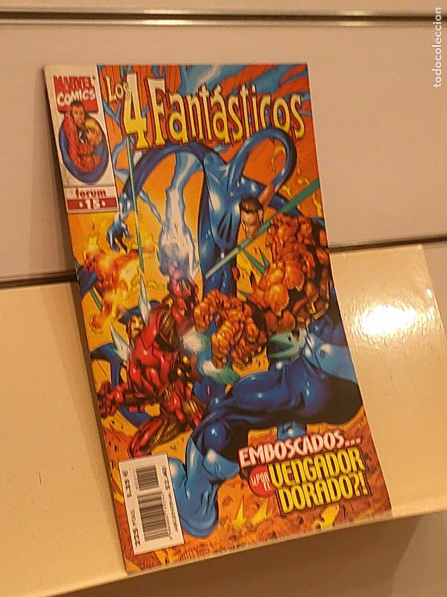 C&oacute;mics: LOS 4 FANTASTICOS VOL.3 N&ordm; 15 MARVEL - FORUM - Foto 1