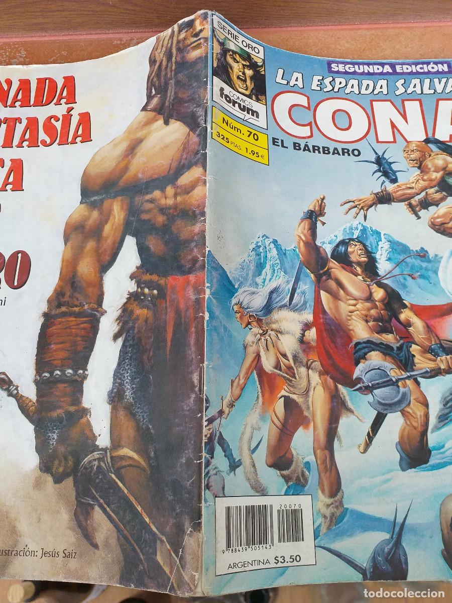 C&oacute;mics: LA ESPADA SALVAJE DE CONAN - N&ordm; 70 - El maestro de la espada - 2&ordf; edicion - FORUM - Foto 4