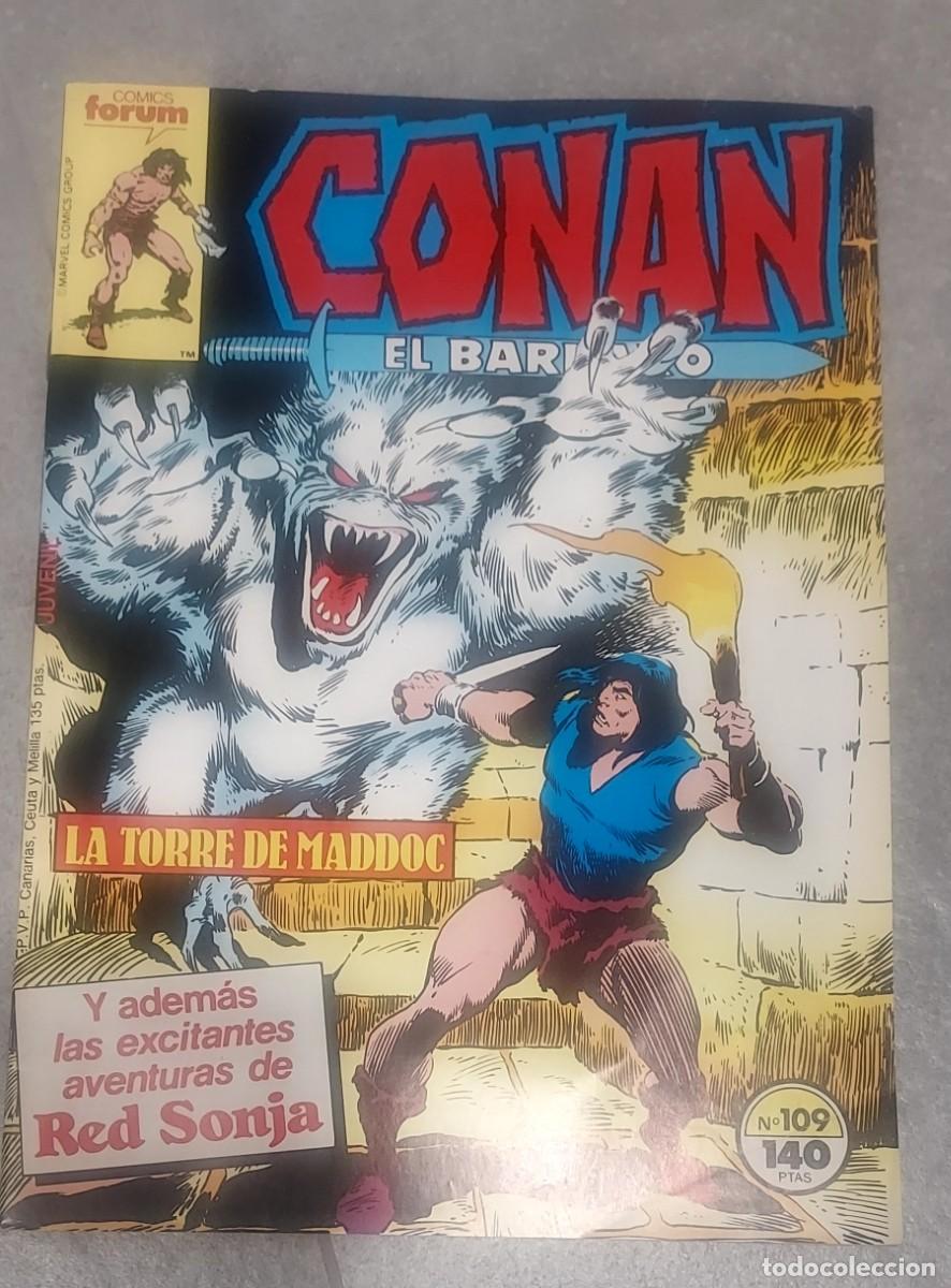 C&oacute;mics: Conan el B&aacute;rbaro n&uacute;mero 109, 1987 - Foto 1