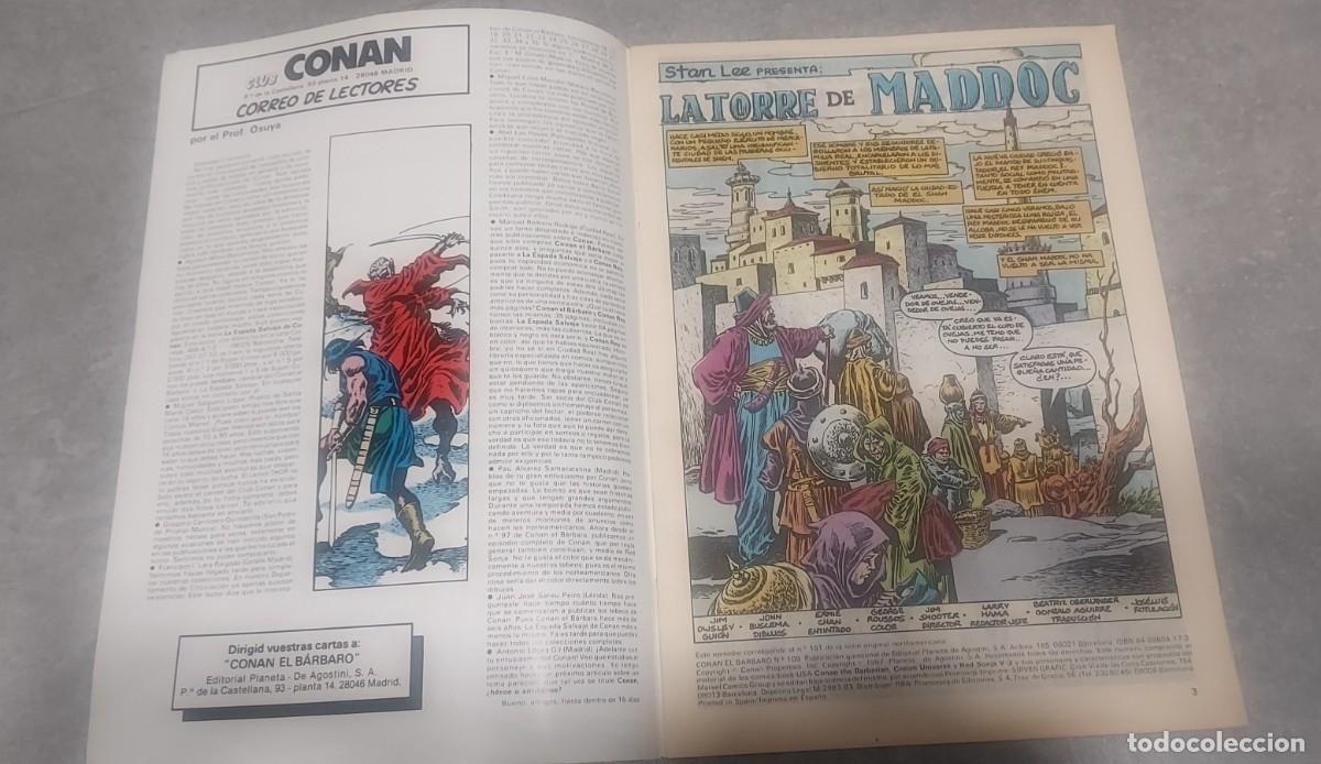 C&oacute;mics: Conan el B&aacute;rbaro n&uacute;mero 109, 1987 - Foto 2