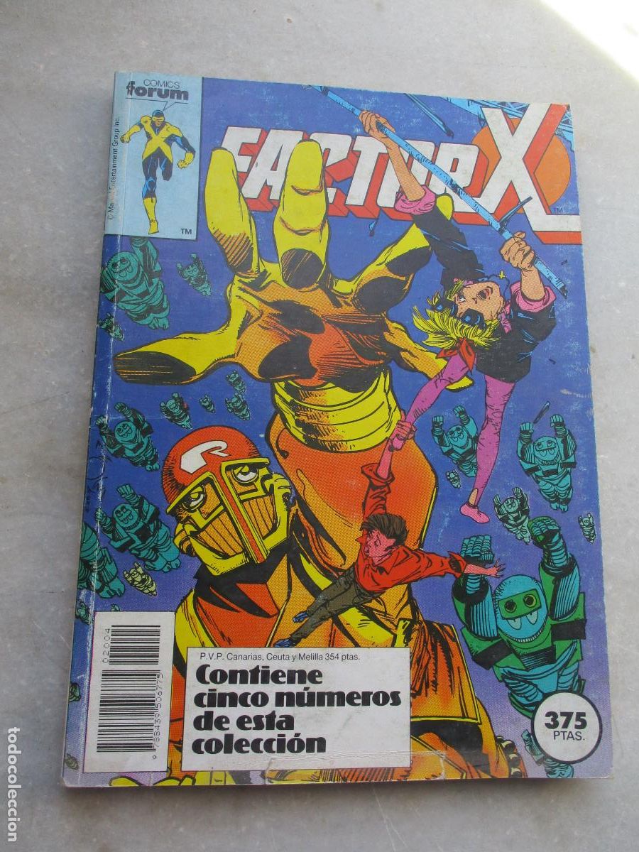 C&oacute;mics: FACTOR X, RETAPADOS DEL 16 AL 20 CINCO COMICS -FORUM&rdquo; - Foto 1
