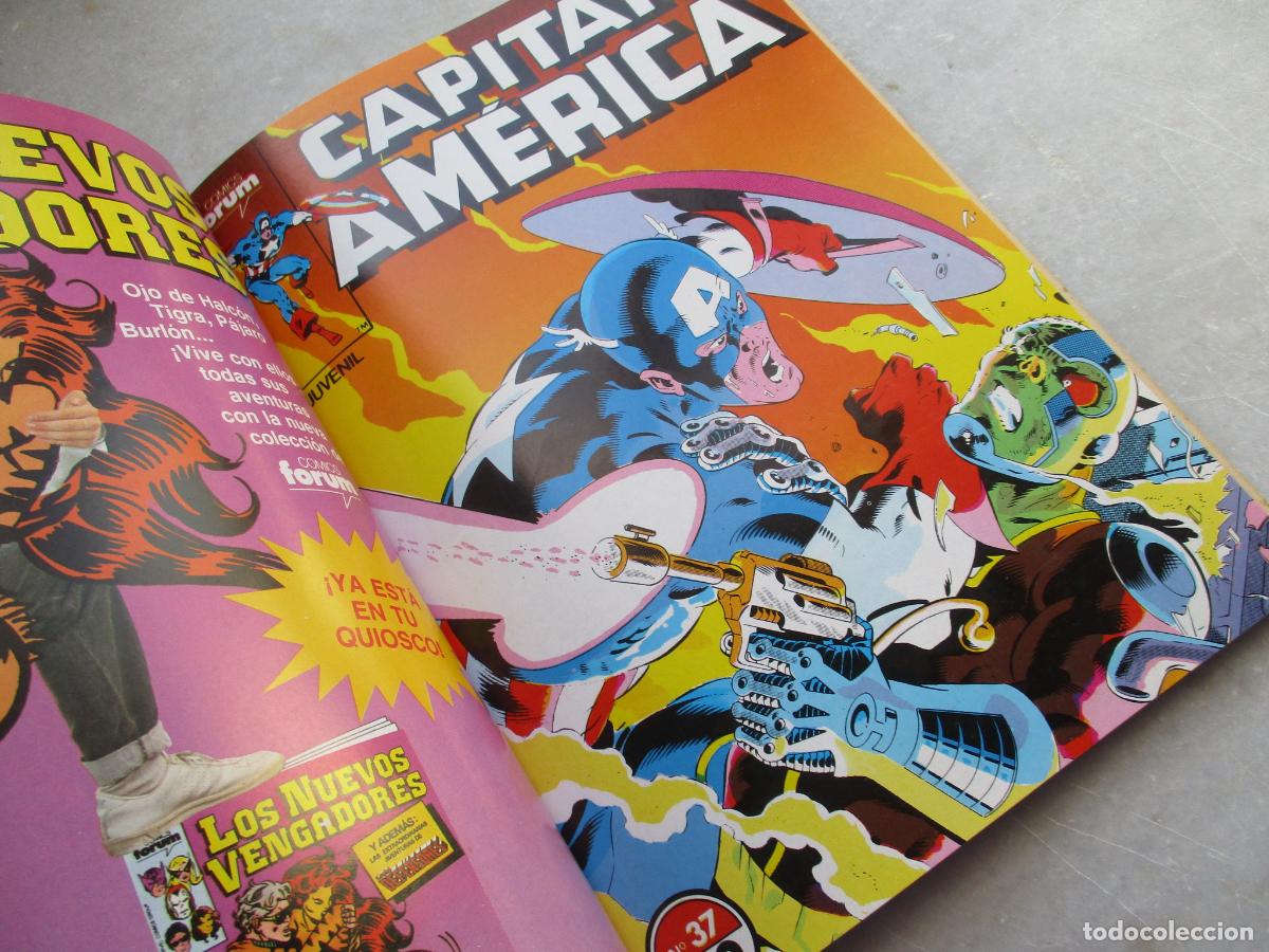C&oacute;mics: FORUM- CAPIT&Aacute;N AM&Eacute;RICA- RETAPASOS DEL 36 AL 40 - CINCO COMICS- - Foto 3