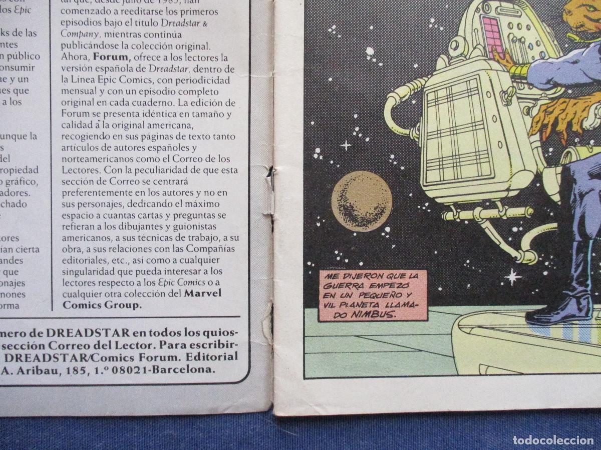 C&oacute;mics: MARVEL / DREADSTAR de JIM STARLIN N.&ordm; 1 EPIC COMICS 1985 - Foto 3