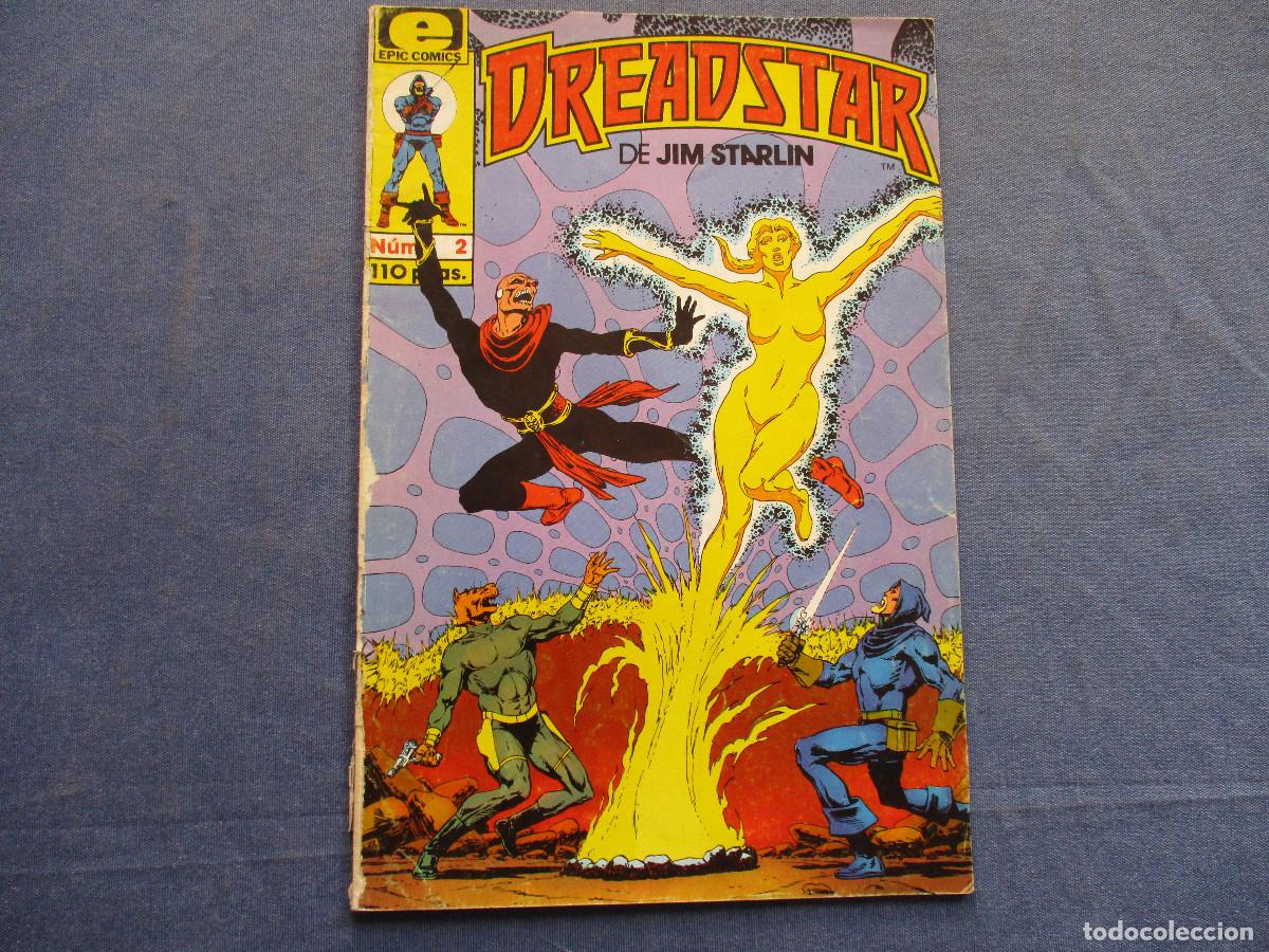 C&oacute;mics: MARVEL / DREADSTAR de JIM STARLIN N.&ordm; 2 EPIC COMICS 1985 - Foto 2