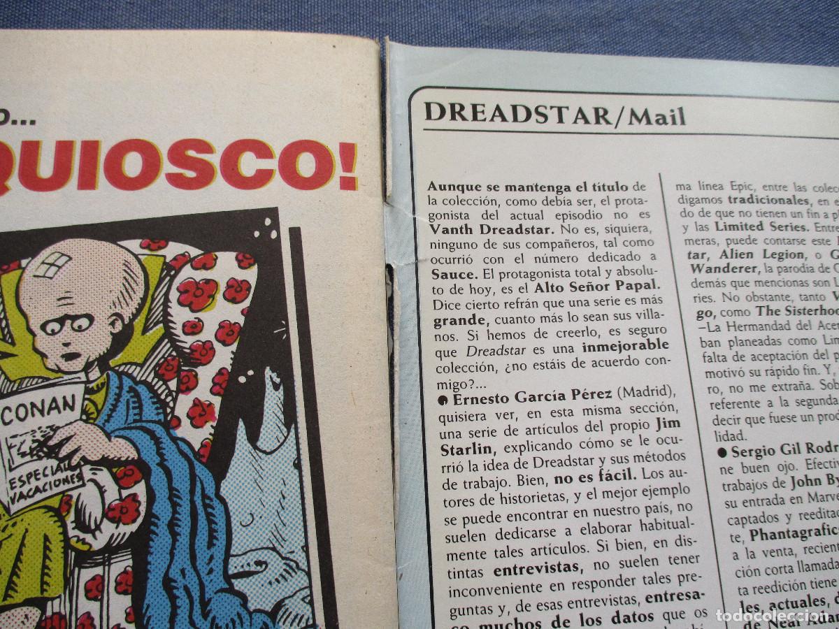 C&oacute;mics: MARVEL / DREADSTAR de JIM STARLIN N.&ordm; 11 EPIC COMICS 1986 - Foto 7