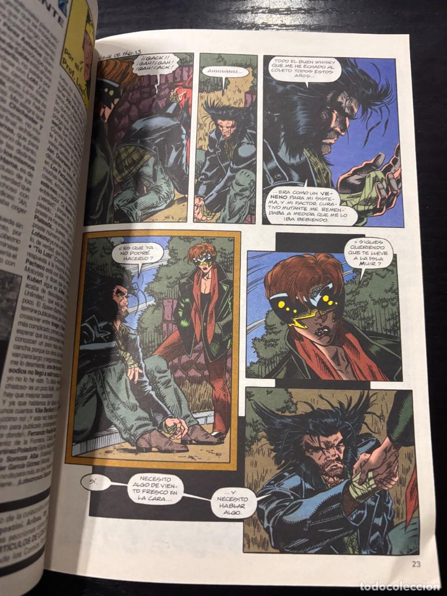 C&oacute;mics: LOBEZNO. N&ordm; 68.- EN LAS GARRAS DE CYBER. MARVEL COMICS. COMICS FORUM. - Foto 3