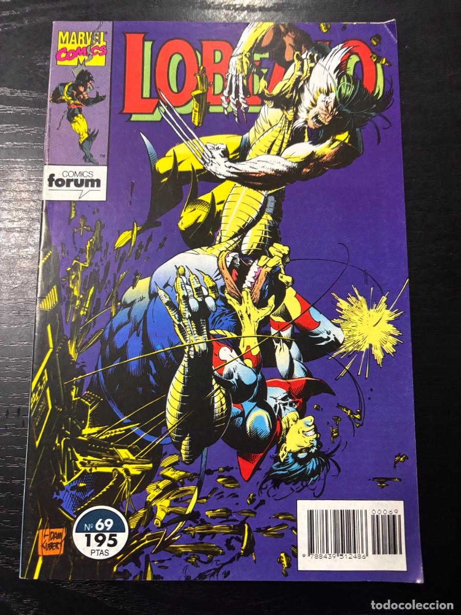 C&oacute;mics: LOBEZNO. N&ordm; 69.- AVISO DE TORMENTA. MARVEL COMICS. COMICS FORUM. - Foto 1