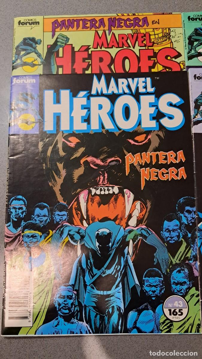 C&oacute;mics: PANTERA NEGRA MARVEL HEROES 43-46 FORUM MARVEL - Foto 2
