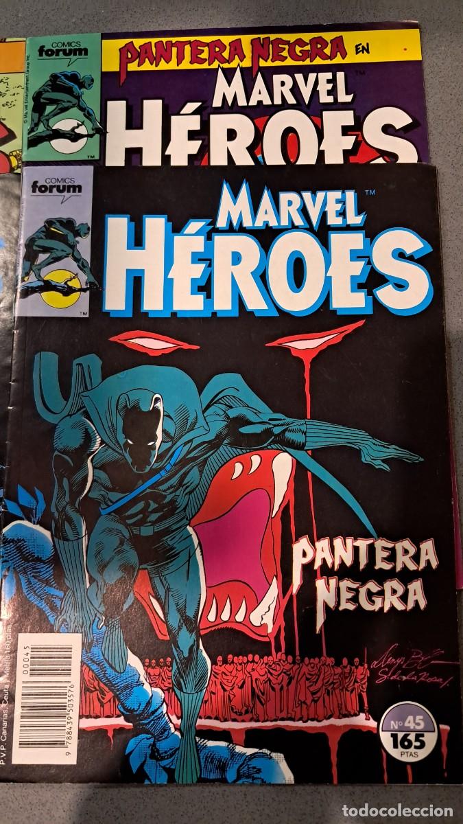 C&oacute;mics: PANTERA NEGRA MARVEL HEROES 43-46 FORUM MARVEL - Foto 3