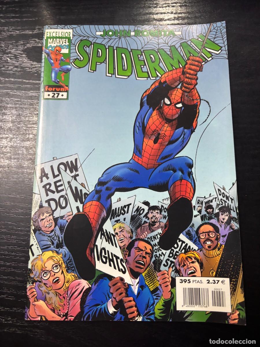 C&oacute;mics: SPIDERMAN. EXCELSIOR. N&ordm; 27.- APLASTAR UNA ARA&Ntilde;A. MARVEL COMICS. FORUM. - Foto 1