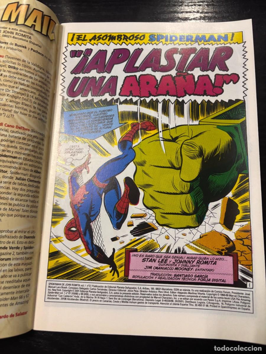 C&oacute;mics: SPIDERMAN. EXCELSIOR. N&ordm; 27.- APLASTAR UNA ARA&Ntilde;A. MARVEL COMICS. FORUM. - Foto 2
