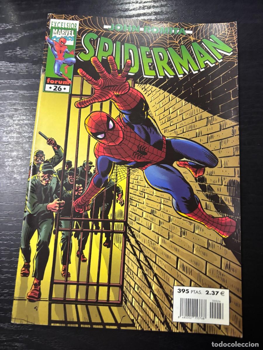 C&oacute;mics: SPIDERMAN. EXCELSIOR. N&ordm; 26.- LA HUIDA IMPOSIBLE. MARVEL COMICS. FORUM. - Foto 1
