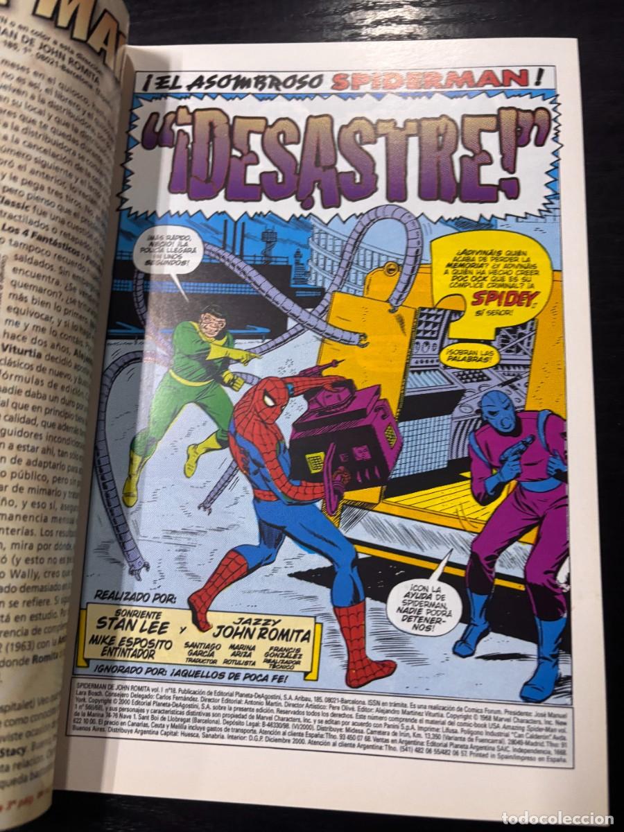 C&oacute;mics: SPIDERMAN. EXCELSIOR. N&ordm; 18.- &iexcl;DESASTRE! MARVEL COMICS. FORUM. - Foto 2