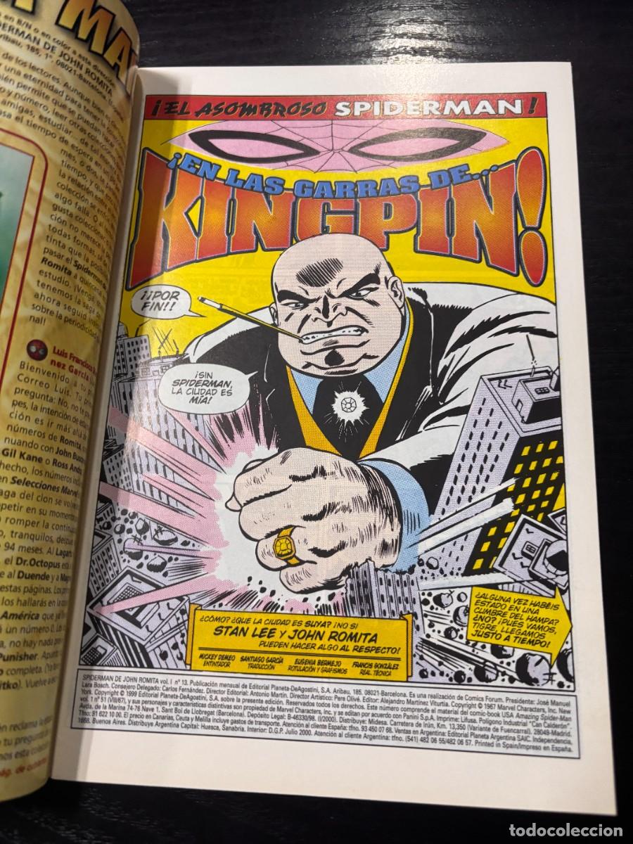C&oacute;mics: SPIDERMAN. EXCELSIOR. N&ordm; 13.- &iexcl;EN LAS GARRAS DE KINPING! MARVEL COMICS. FORUM. - Foto 2