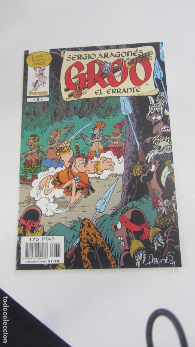 C&oacute;mics: GROO EL ERRANTE N&ordm; 5 FORUM BUEN ESTADO ARX150 - Foto 1