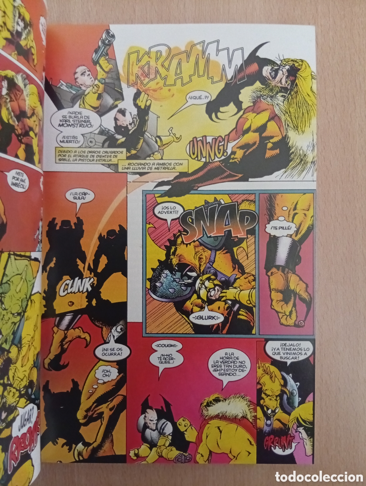 C&oacute;mics: DIENTES DE SABLE & MAGNETO. OBRA COMPLETA. - Foto 13