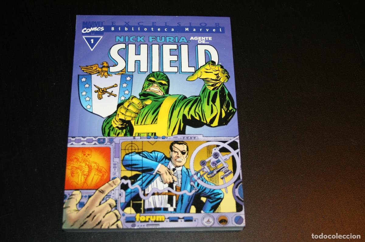 C&oacute;mics: Nick furia agente de shield 1 - biblioteca marvel excelsior - Foto 1