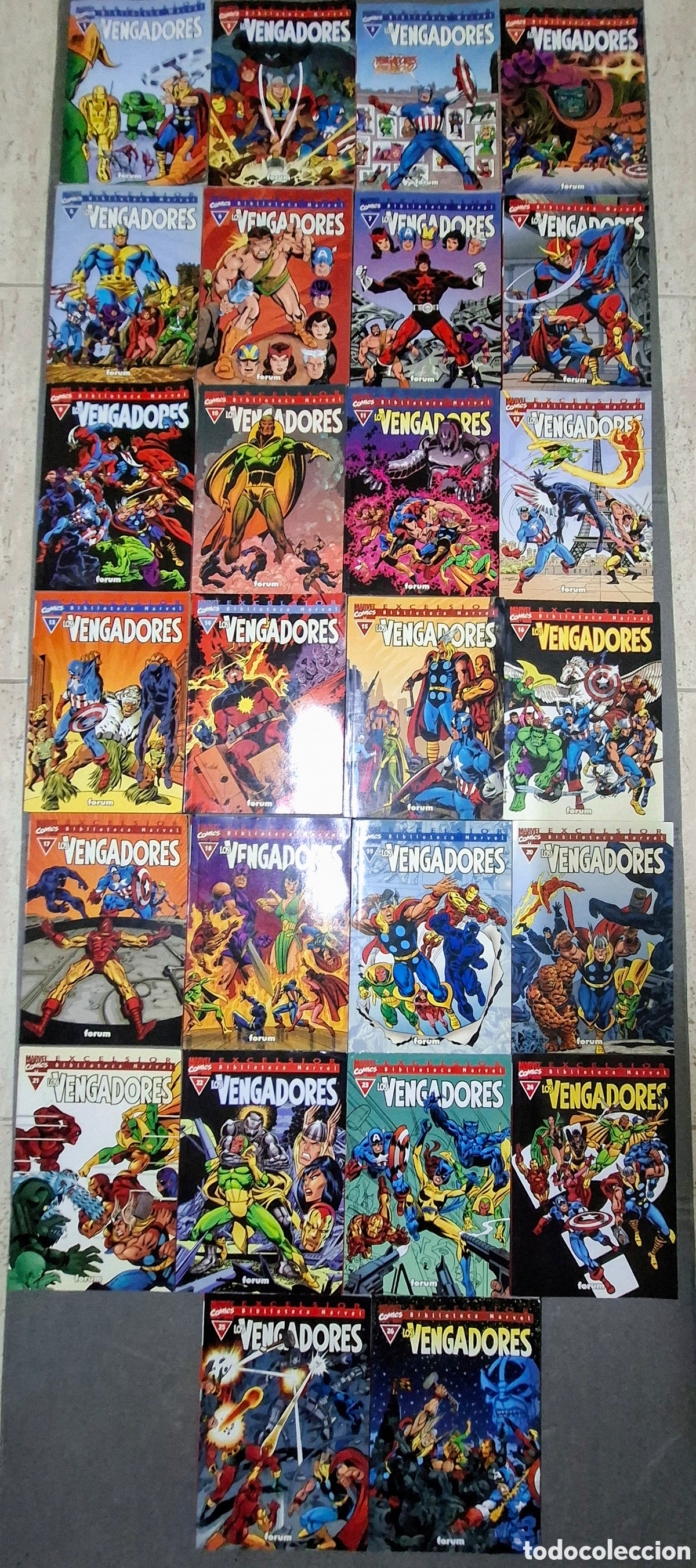 C&oacute;mics: LOS VENGADORES - Biblioteca MARVEL - FORUM - Foto 1