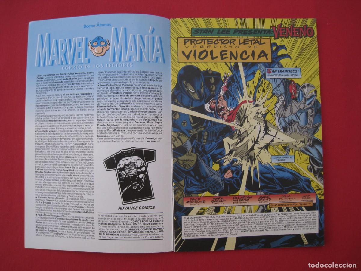 C&oacute;mics: VENENO : PROTECTOR LETAL - N&ordm; 3 DE 6 - FORUM. - Foto 6