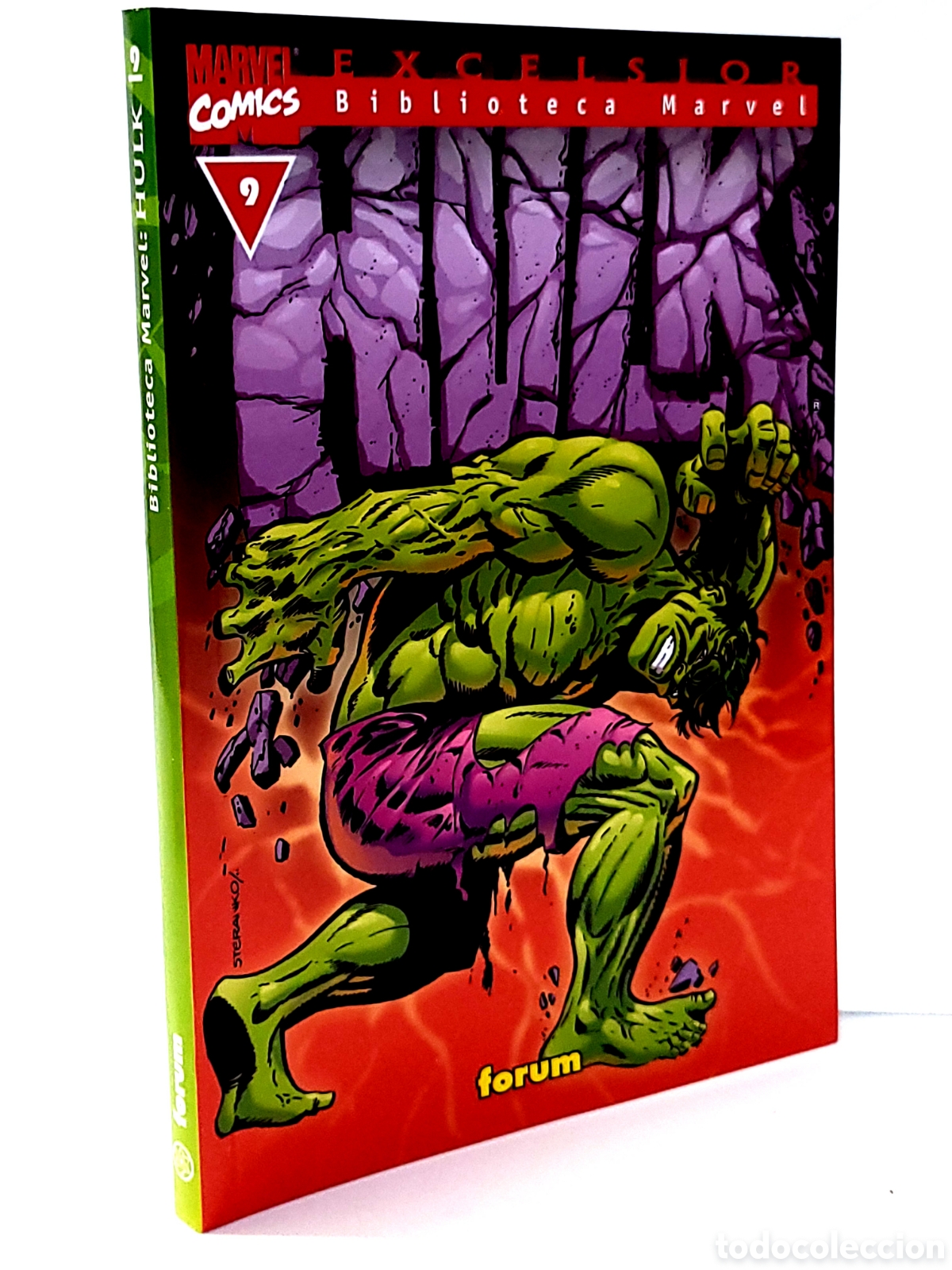 C&oacute;mics: DE KIOSCO BIBLIOTECA MARVEL HULK 9 EXCELSIOR FORUM COMICS - Foto 1