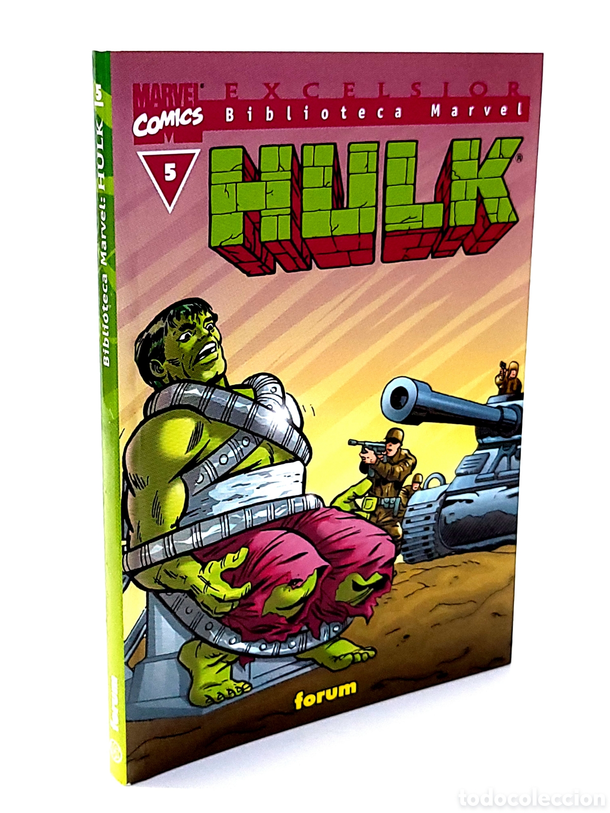 C&oacute;mics: DE KIOSCO BIBLIOTECA MARVEL HULK 5 EXCELSIOR FORUM COMICS - Foto 1