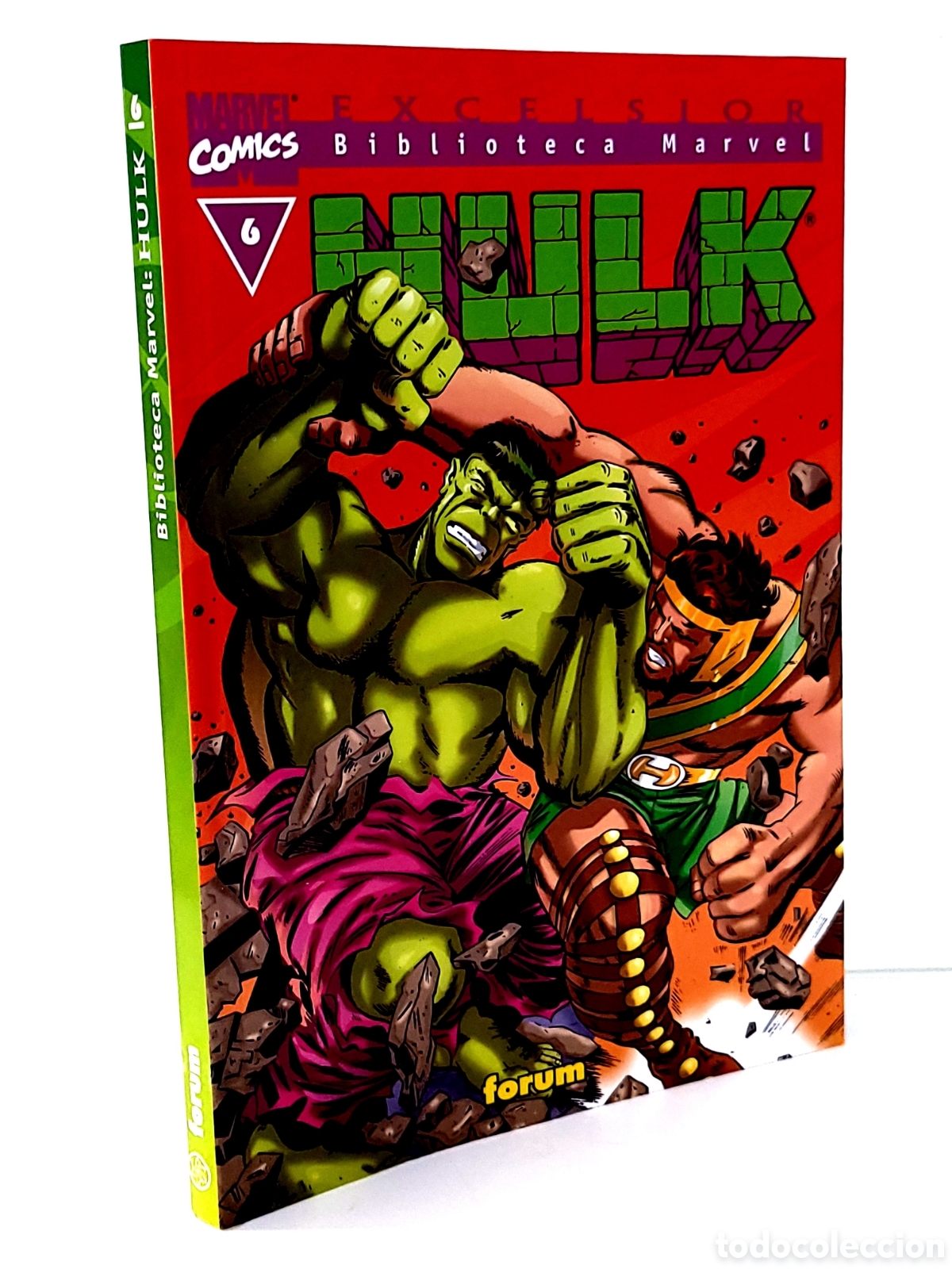 C&oacute;mics: EXCELENTE ESTADO BIBLIOTECA MARVEL HULK 6 EXCELSIOR FORUM COMICS - Foto 1