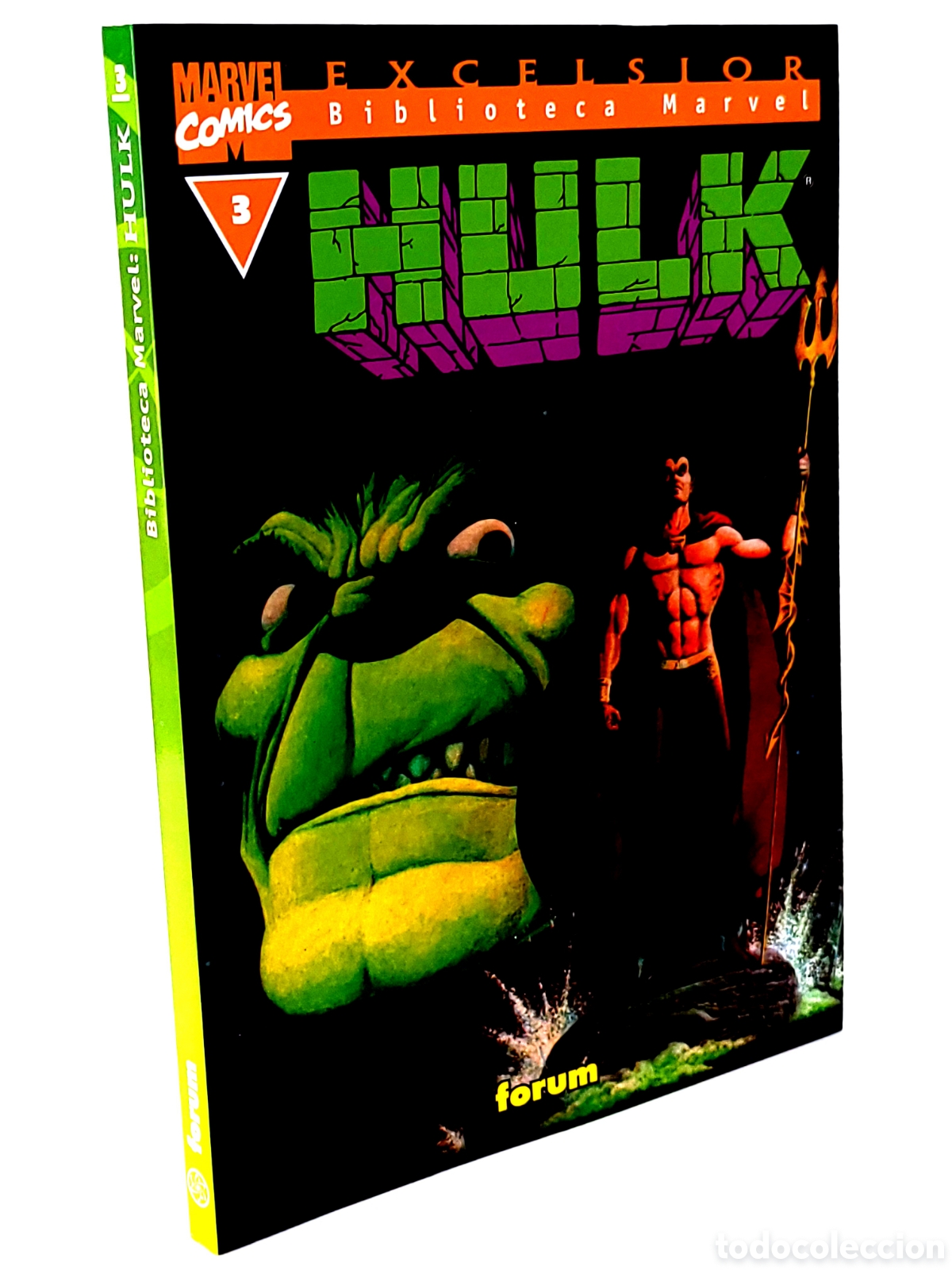 C&oacute;mics: EXCELENTE ESTADO BIBLIOTECA MARVEL HULK 1 EXCELSIOR FORUM COMICS - Foto 1