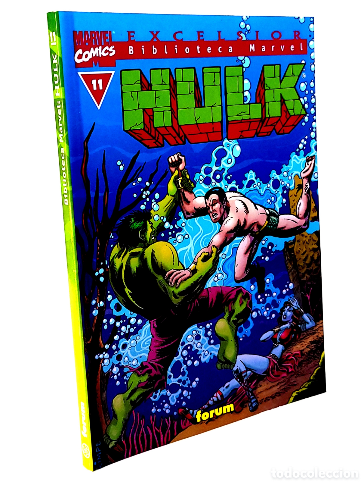C&oacute;mics: EXCELENTE ESTADO BIBLIOTECA MARVEL HULK 11 EXCELSIOR FORUM COMICS - Foto 1