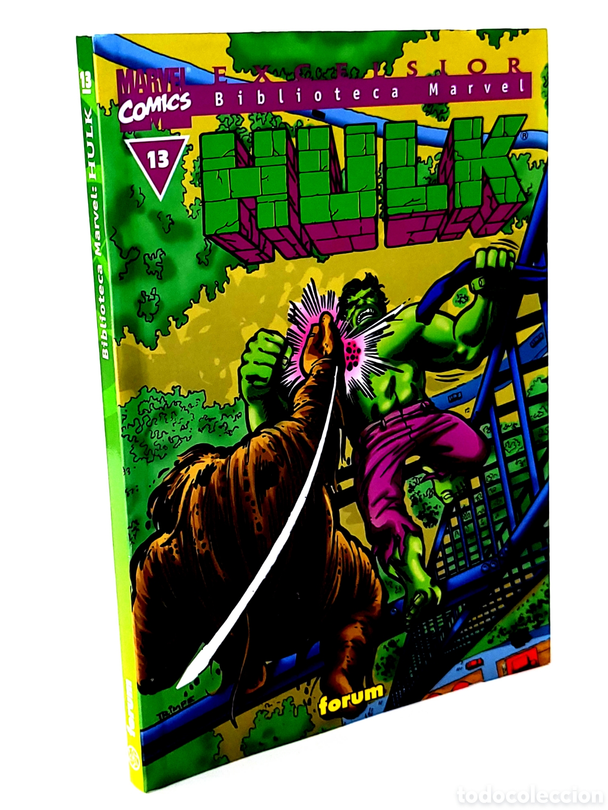 C&oacute;mics: EXCELENTE ESTADO BIBLIOTECA MARVEL HULK 13 EXCELSIOR FORUM COMICS - Foto 1