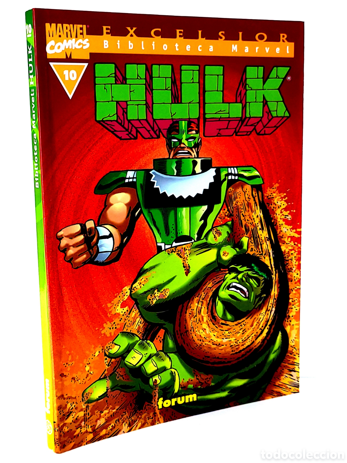 C&oacute;mics: MUY BUEN ESTADO BIBLIOTECA MARVEL HULK 10 EXCELSIOR FORUM COMICS - Foto 1