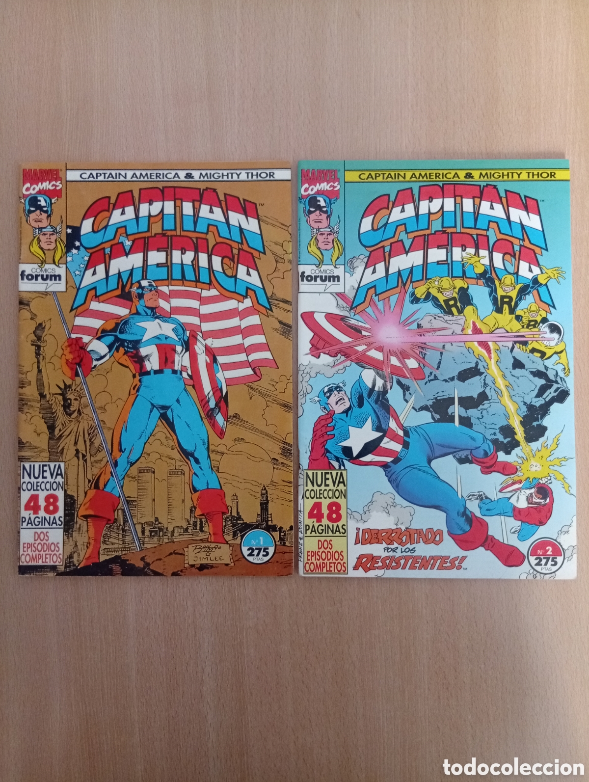 C&oacute;mics: CAPTAIN AMERICA & MIGHTY THOR. COLECCI&Oacute;N COMPLETA. - Foto 8