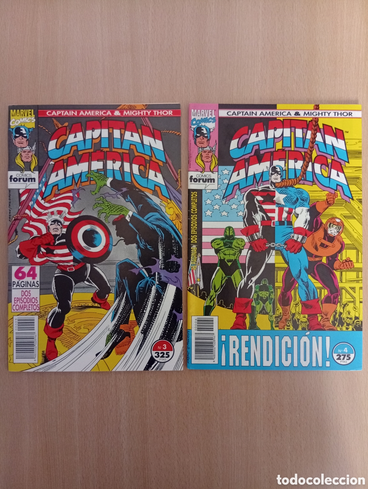 C&oacute;mics: CAPTAIN AMERICA & MIGHTY THOR. COLECCI&Oacute;N COMPLETA. - Foto 10