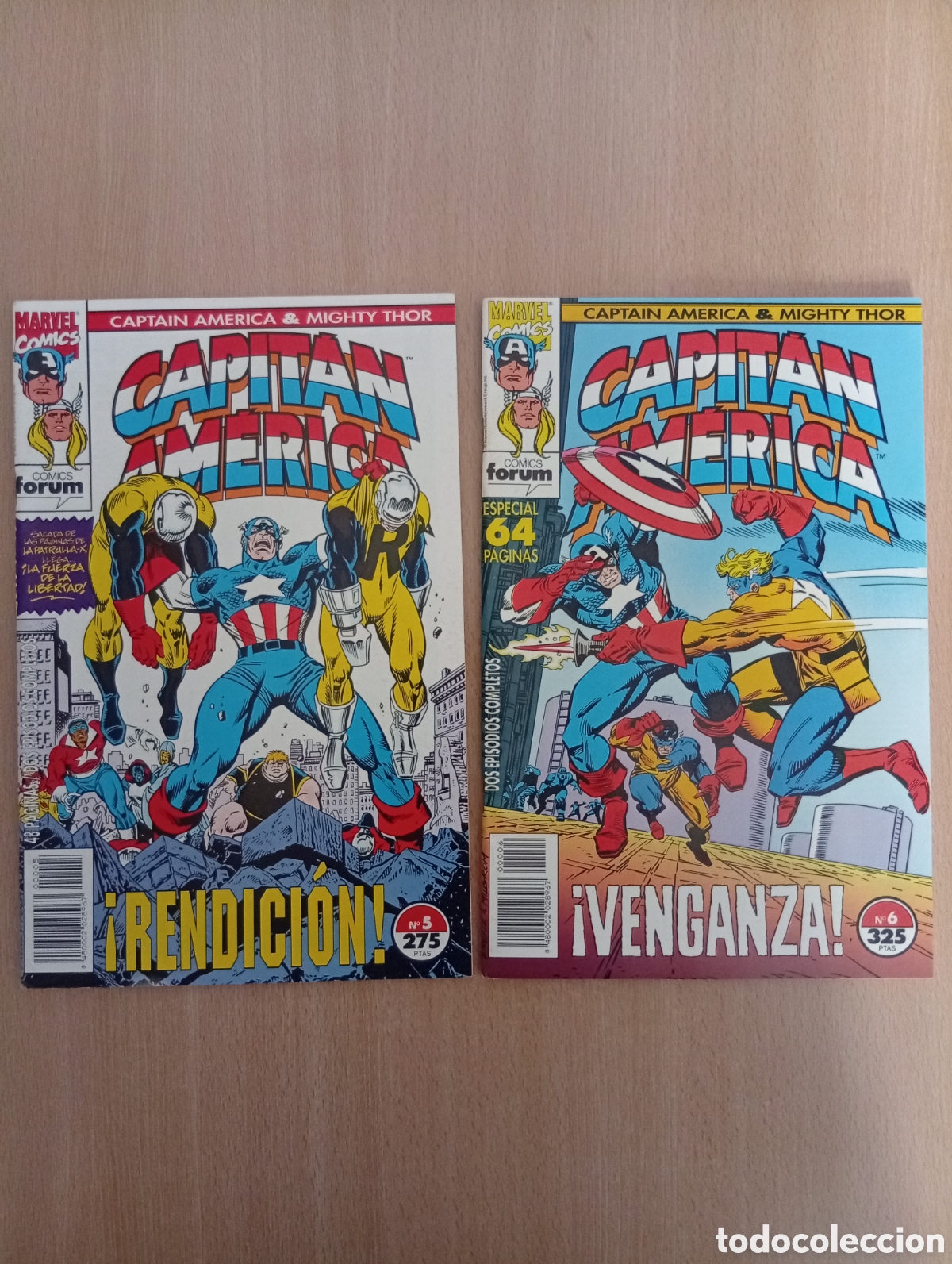 C&oacute;mics: CAPTAIN AMERICA & MIGHTY THOR. COLECCI&Oacute;N COMPLETA. - Foto 12