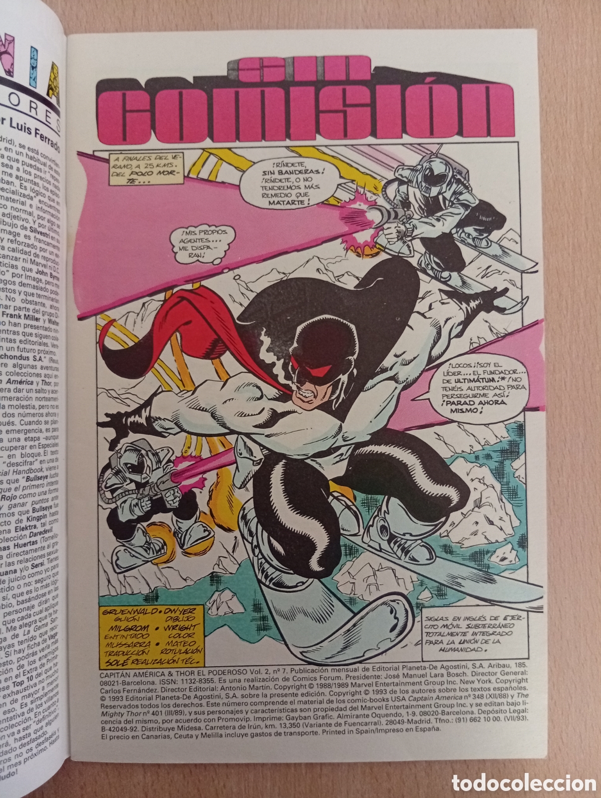 C&oacute;mics: CAPTAIN AMERICA & MIGHTY THOR. COLECCI&Oacute;N COMPLETA. - Foto 29