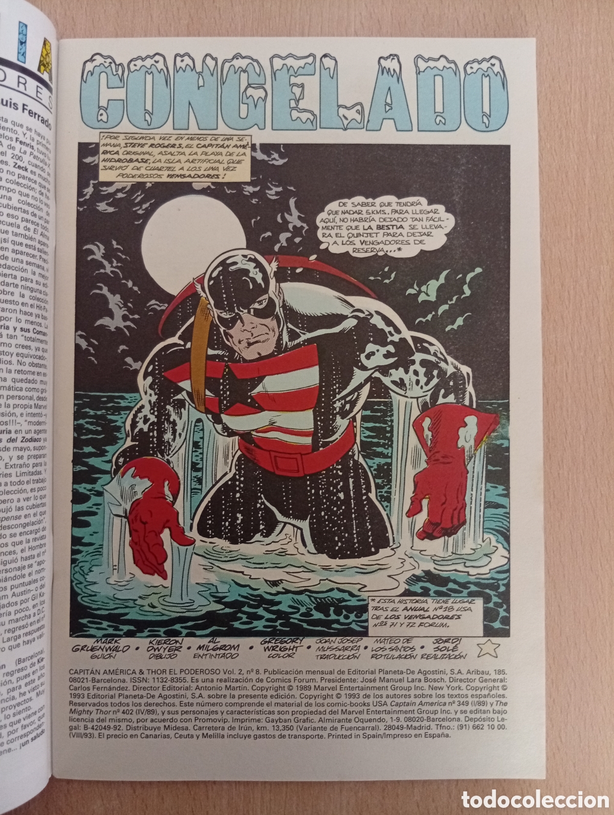 C&oacute;mics: CAPTAIN AMERICA & MIGHTY THOR. COLECCI&Oacute;N COMPLETA. - Foto 30