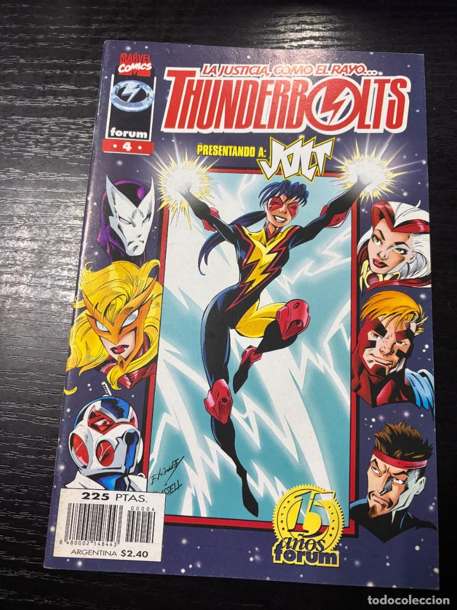 C&oacute;mics: THUNDERBOLTS. N&ordm; 4.- PRESENTADO A JOLT. MARVEL COMICS. FORUM. - Foto 1