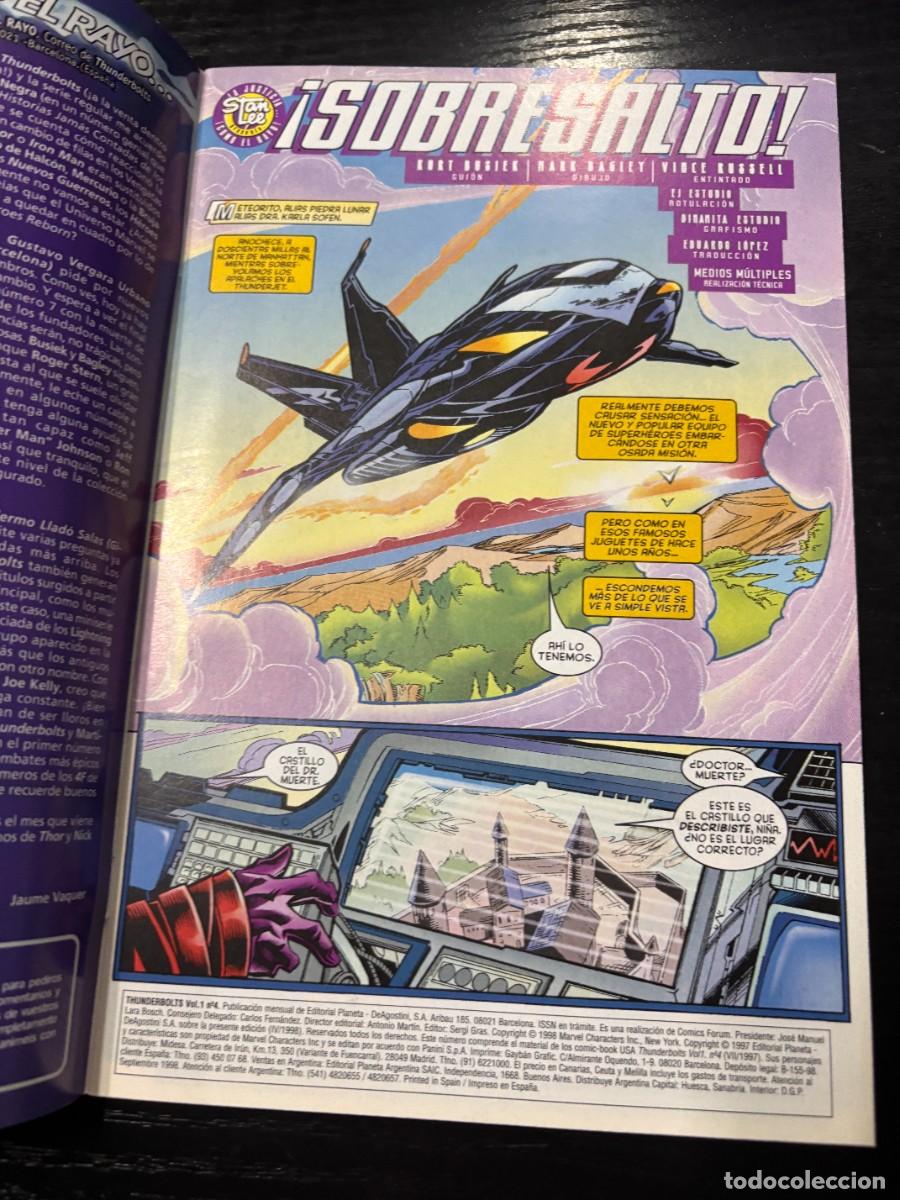 C&oacute;mics: THUNDERBOLTS. N&ordm; 4.- PRESENTADO A JOLT. MARVEL COMICS. FORUM. - Foto 2