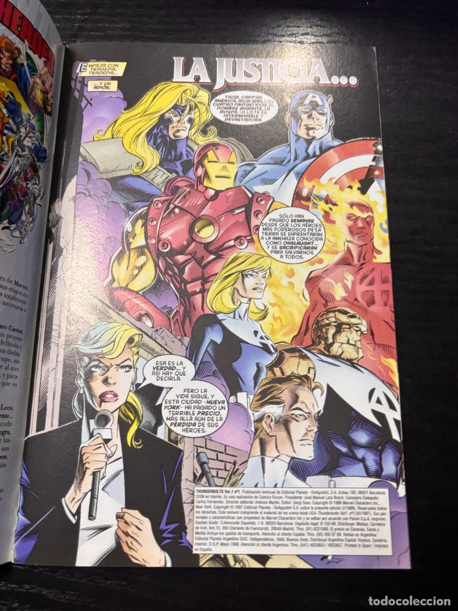 C&oacute;mics: THUNDERBOLTS. N&ordm; 1.-&iexcl;... COMO EL RAYO!. MARVEL COMICS. FORUM. - Foto 2